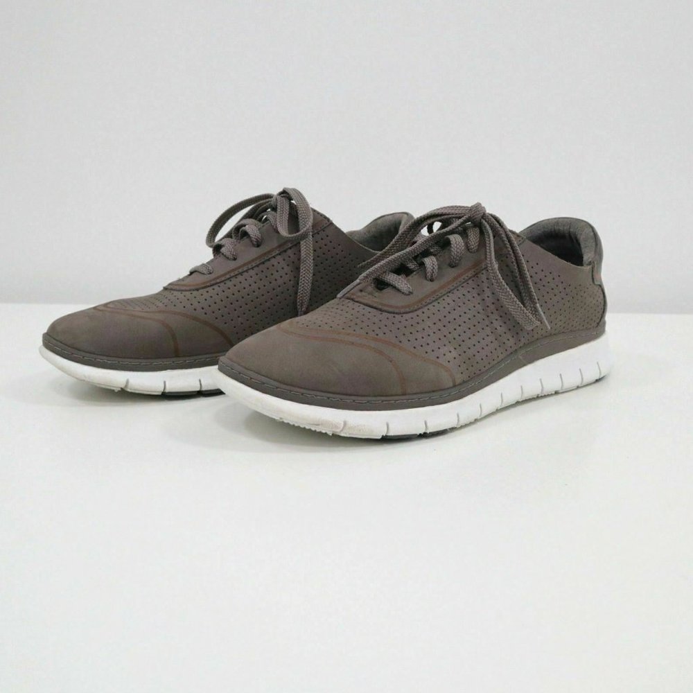 Vionic Riley Sneakers Flats Womens US8.5 EU40 UK6.5 Taupe Gray Brown Shoes - Picture 2 of 10